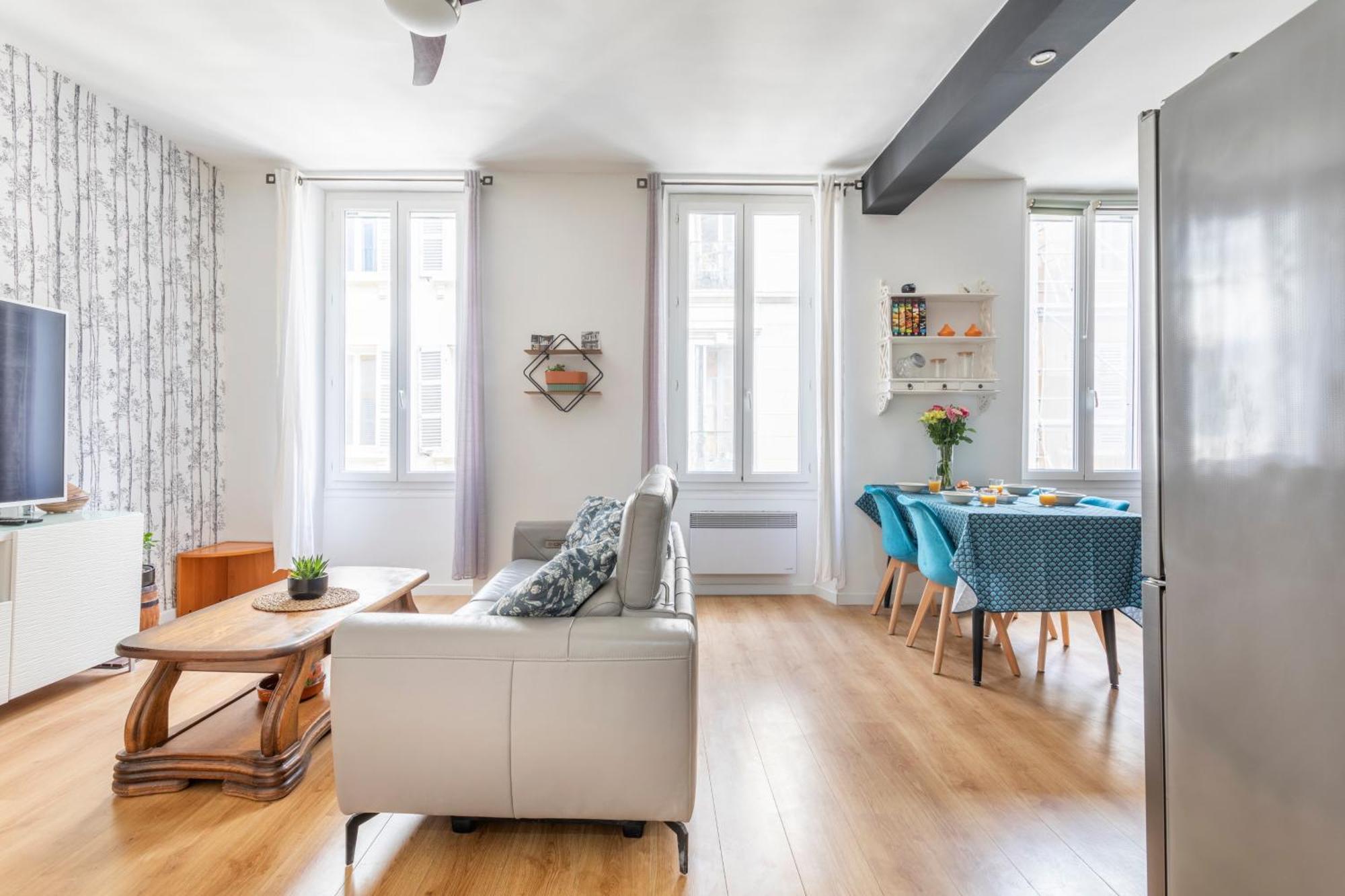 Apartament T3 Cosy A Marseille, Proche Vieux-Port Et Gare Zewnętrze zdjęcie