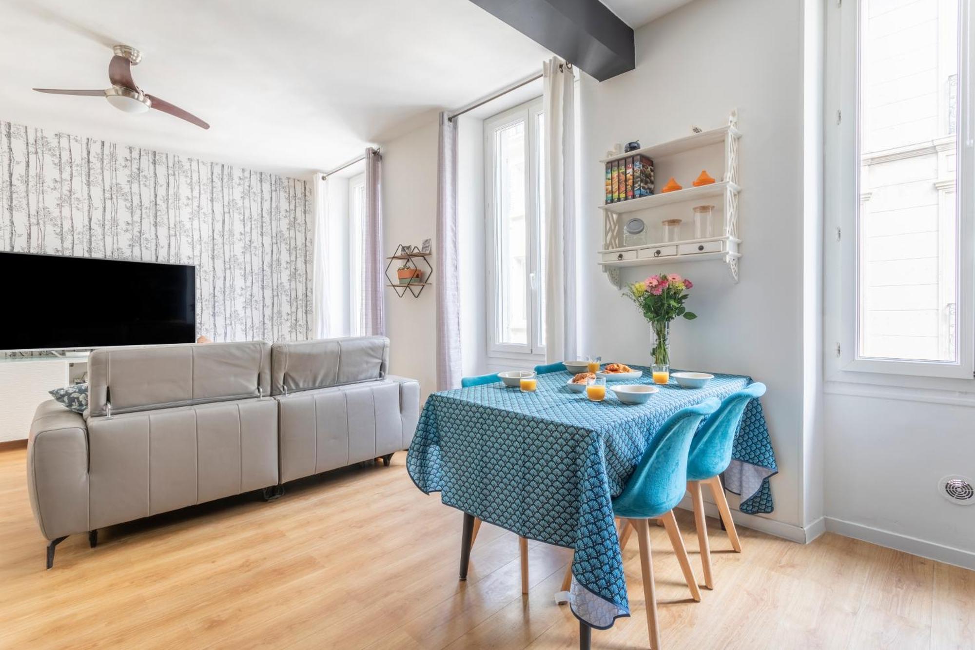 Apartament T3 Cosy A Marseille, Proche Vieux-Port Et Gare Zewnętrze zdjęcie