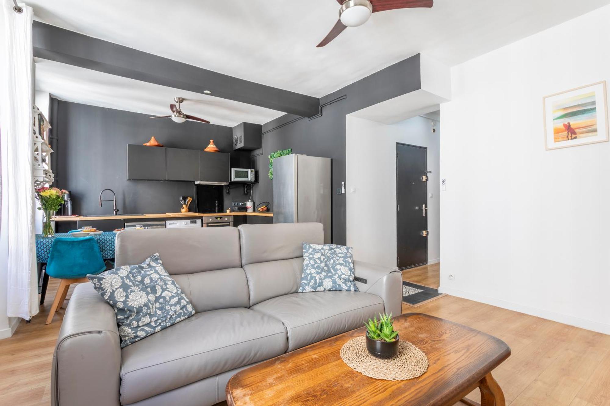 Apartament T3 Cosy A Marseille, Proche Vieux-Port Et Gare Zewnętrze zdjęcie